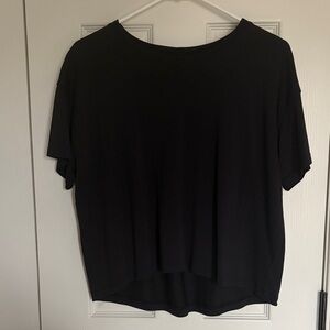 Lululemon Short Sleeve Tech Crop Top